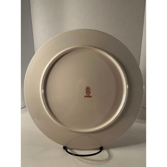 Vintage Lovebirds by Japan 11" Cake Plate - Picture 4 of 5